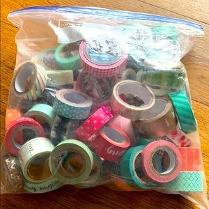 Assorted washi tape